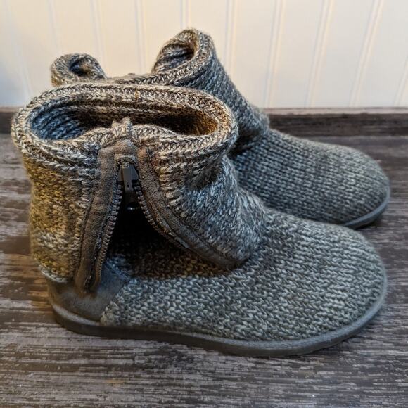 So Women's Gray Sweater Side Zip Boot Size 9 - Picture 3 of 8